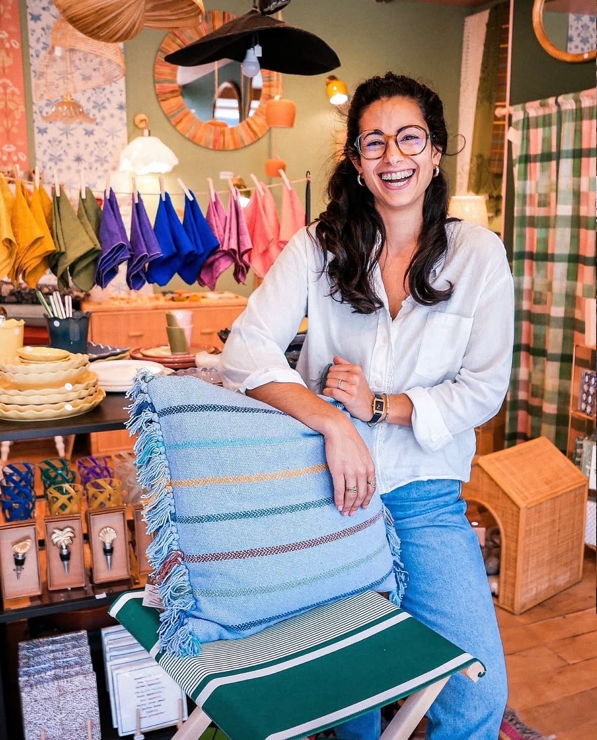 Portrait dans la boutique ISSA